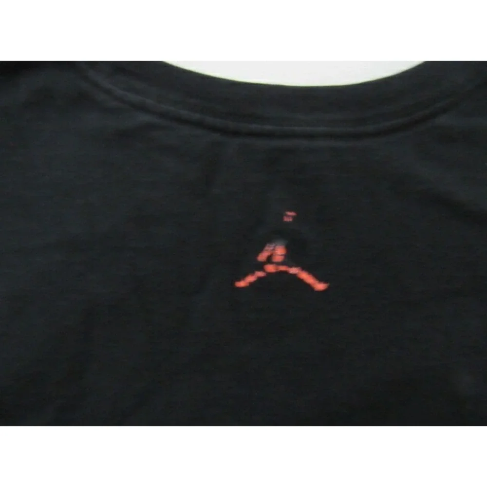 Jordan Ten Ways to‎ Fly  Black T-Shirt Sz L